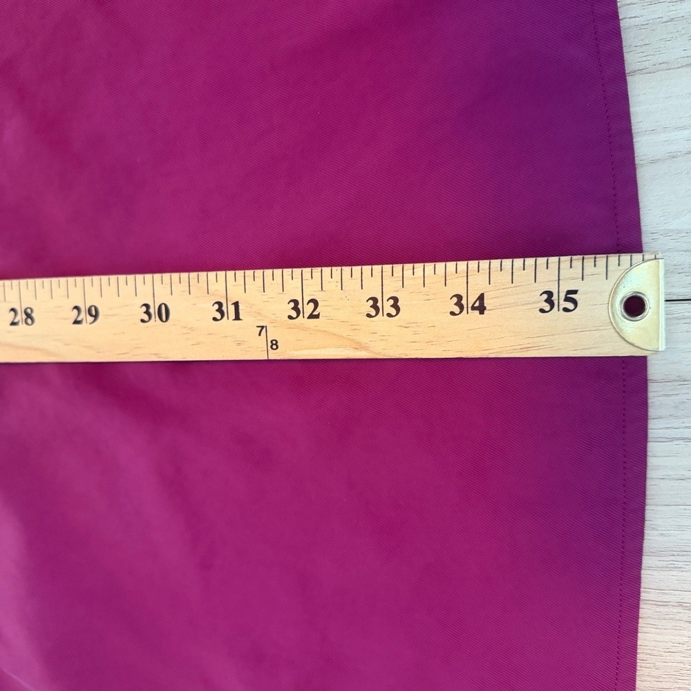 Everlane Japanese GoWeave Wrap Dress 10 Magenta Minimalist Office Tailored - Picture 8 of 8